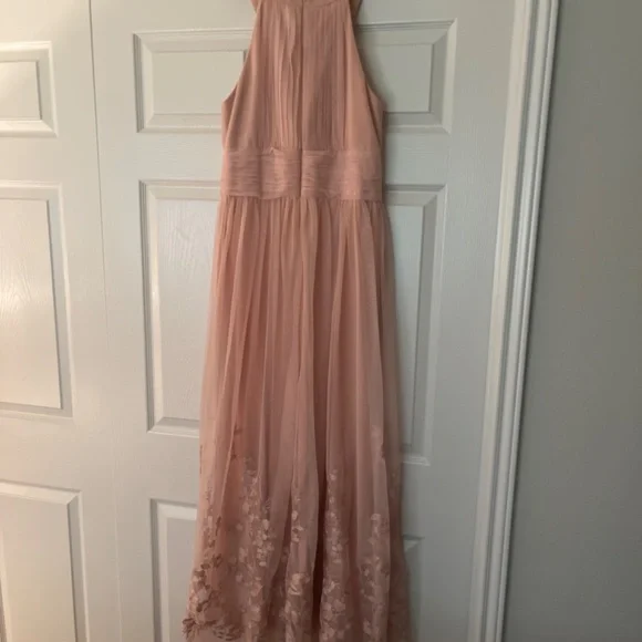 Jessica Howard Jeweled Gown, soft Pink - Picture 4 of 6